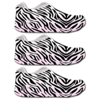 Zebra Sneakerskins Stretch Fit 3 Pack
