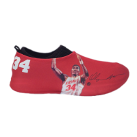 Hakeem Olajuwon Autographed Sneakerskins Stretch Fit 3 Pack
